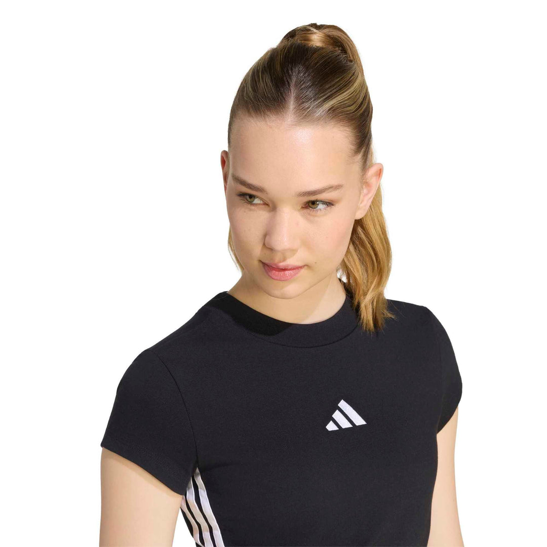 adidas W 3S Pad Baby T - black/white