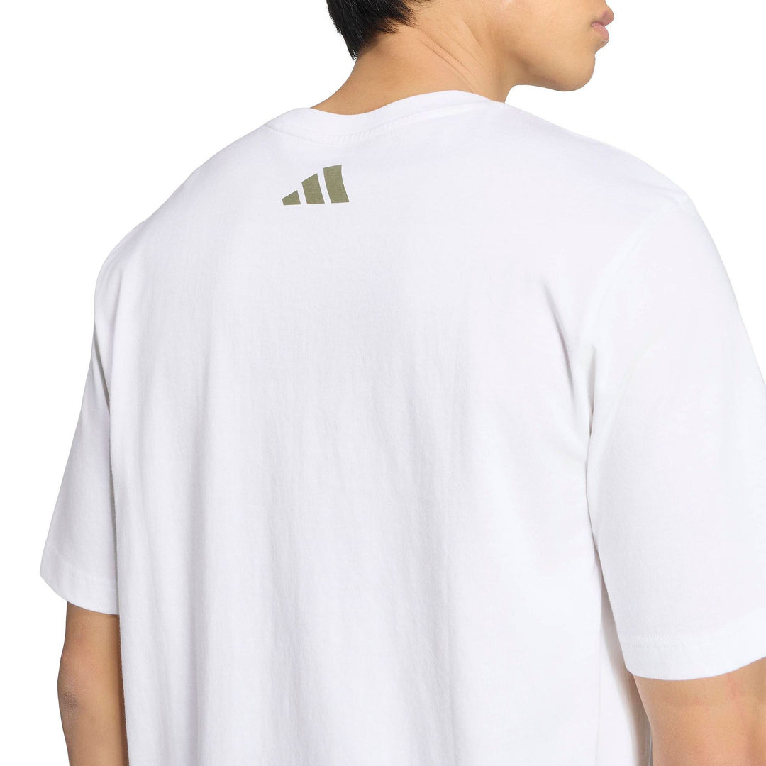 adidas M Vert Lin T - white