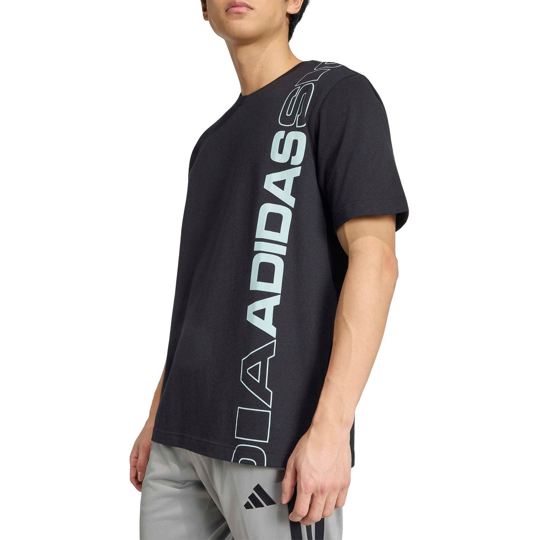 adidas M Vert Lin T - black