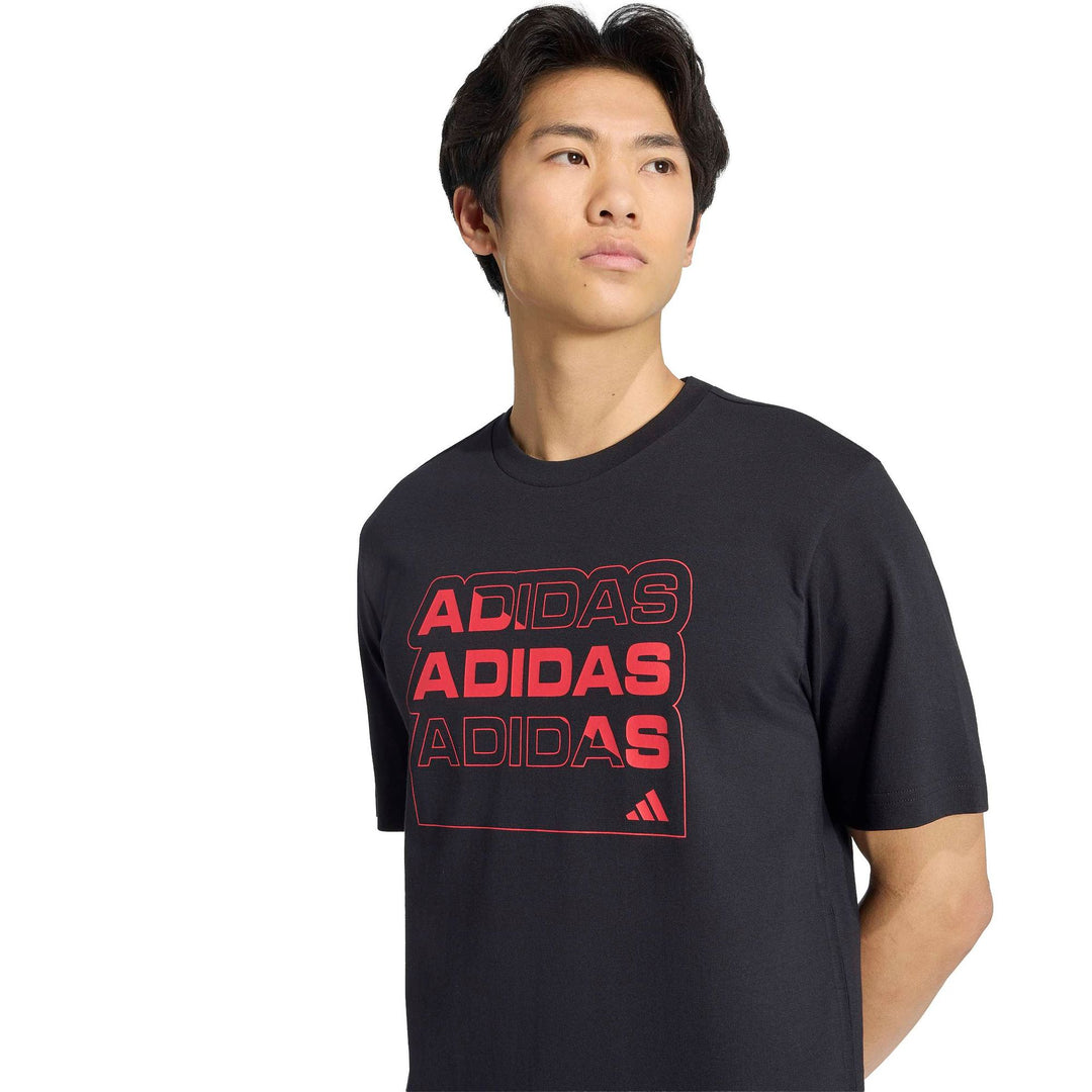 adidas M Multi L Tee - black