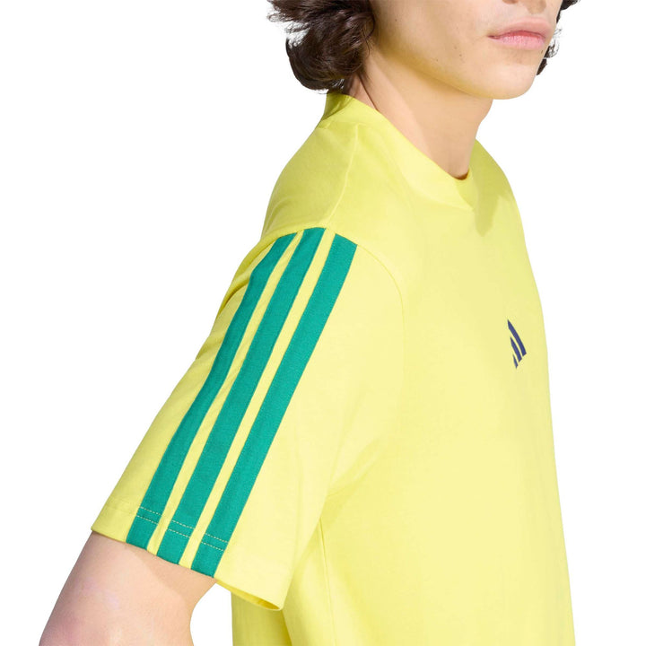 adidas M 3S Sj T B Wc - byello/bgreen/bgreen/