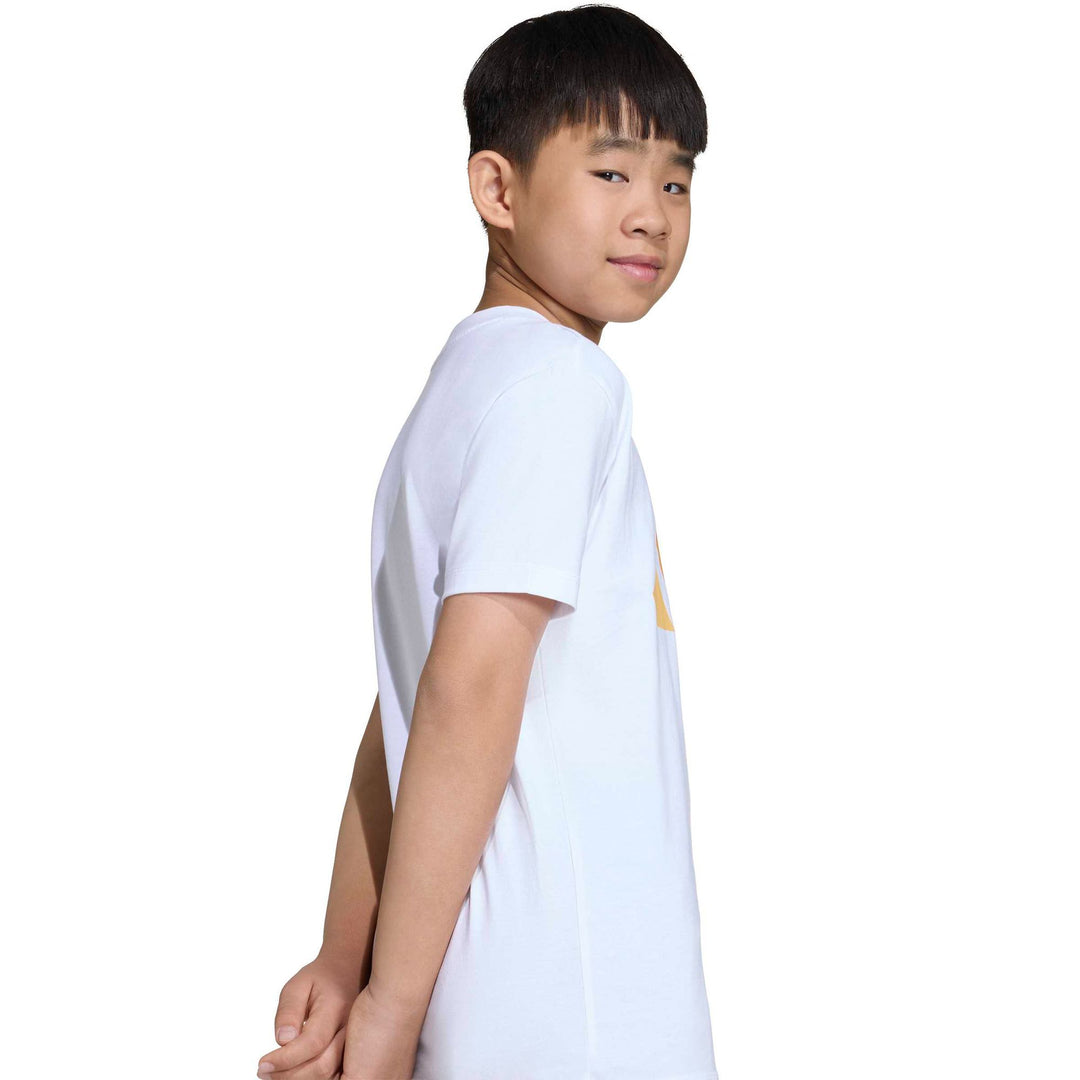 adidas J Bl Tee 160 - white/seicta/puta/puo