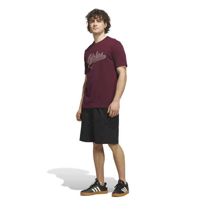 adidas M Vrst Tlswp T - maroon