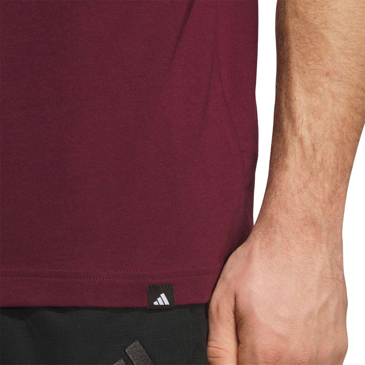 adidas M Vrst Tlswp T - maroon