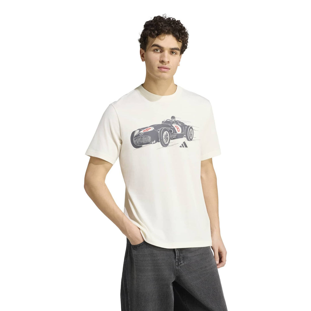 adidas Mer Sa 55 Tee1M - owhite/granit