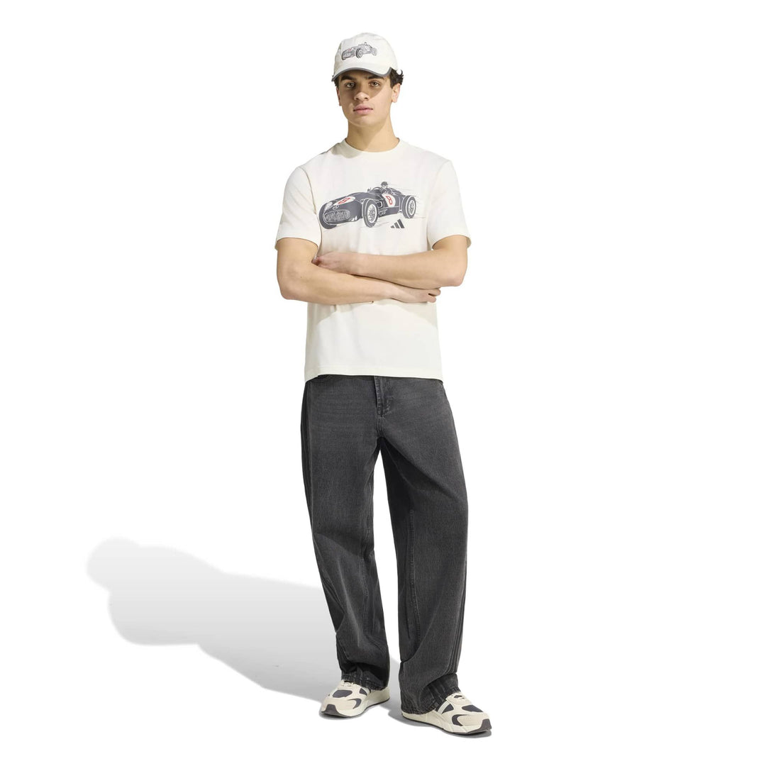 adidas Mer Sa 55 Tee1M - owhite/granit