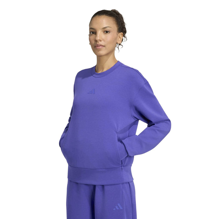 adidas D4T Knit Crew - purpur