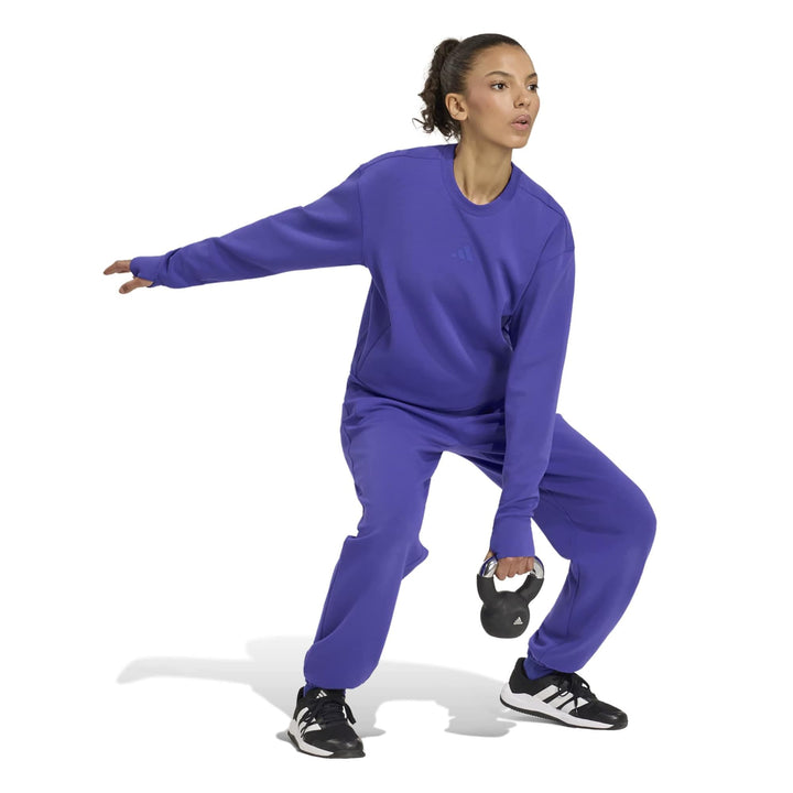 adidas D4T Knit Crew - purpur