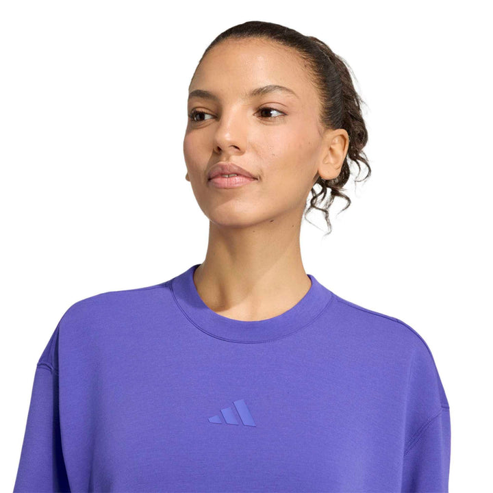 adidas D4T Knit Crew - purpur