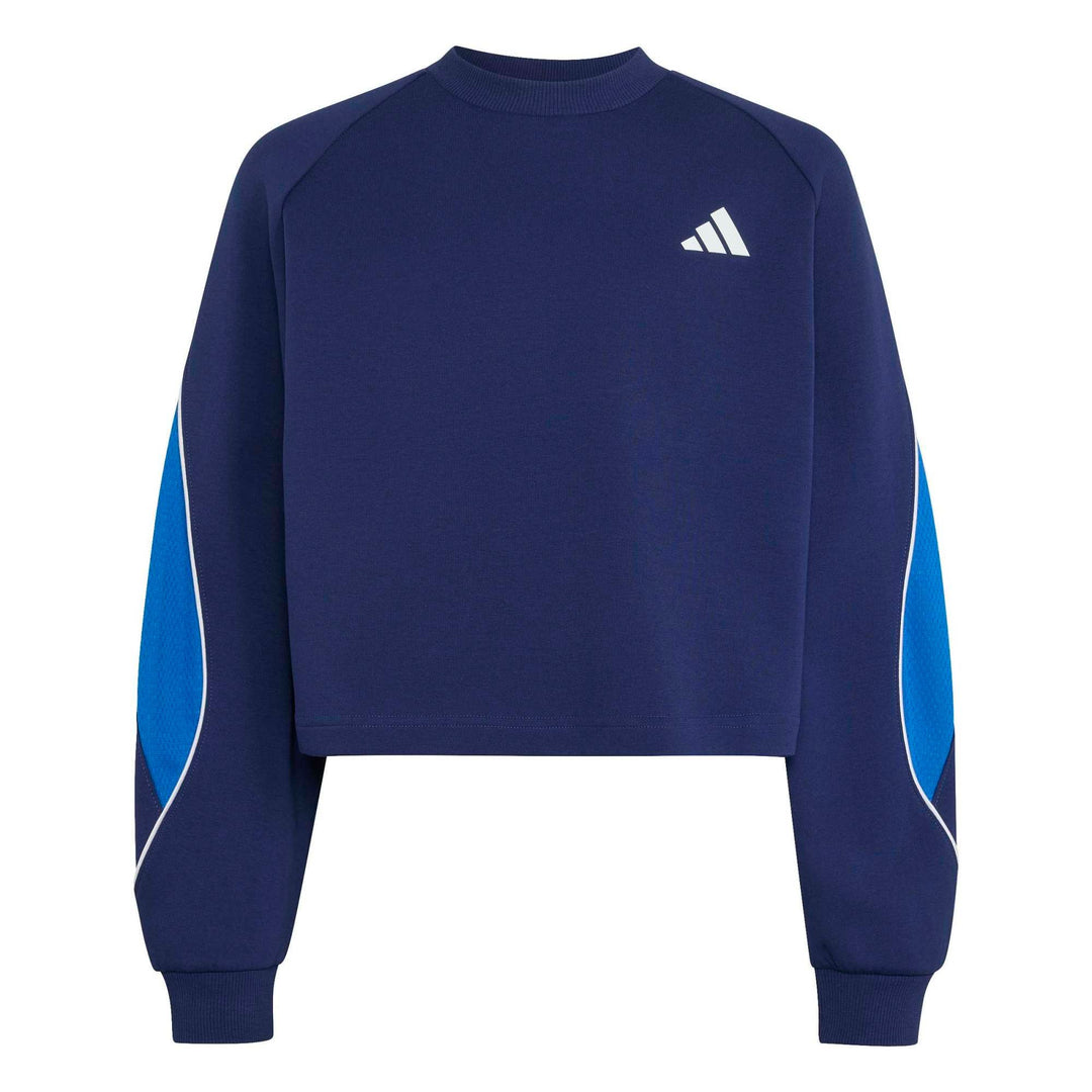 adidas Jg Std  Swt - dkblue/broyal/white