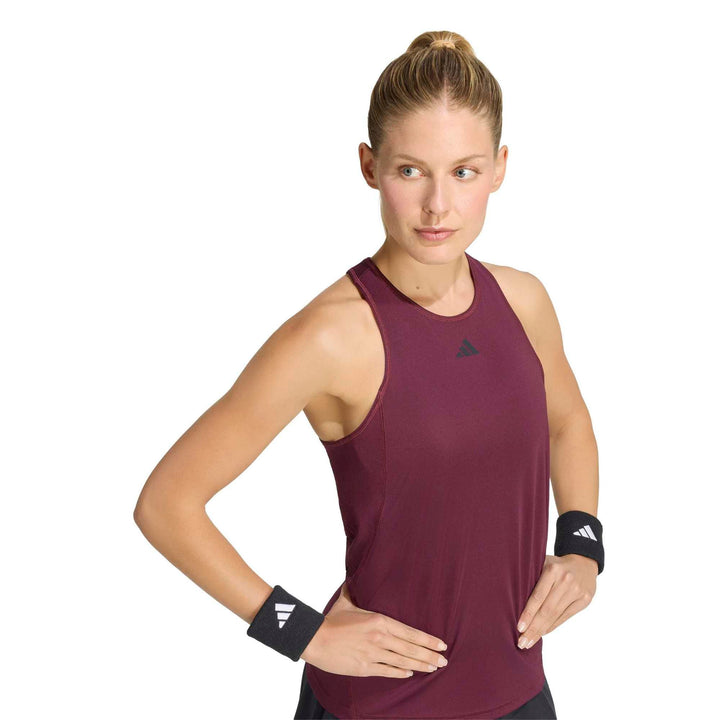 adidas Club Tank - maroon