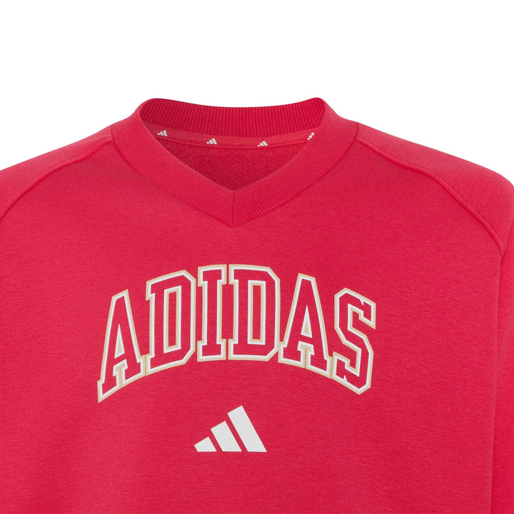 adidas Jg Clgt V-Neck - powpnk/white