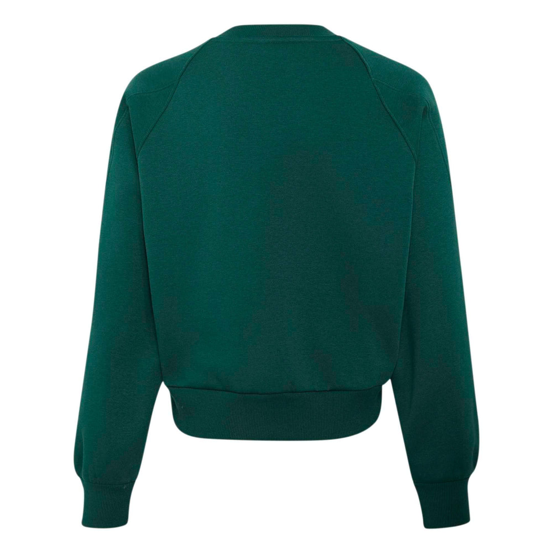 adidas Jg Clgt V-Neck - cgreen/ivory