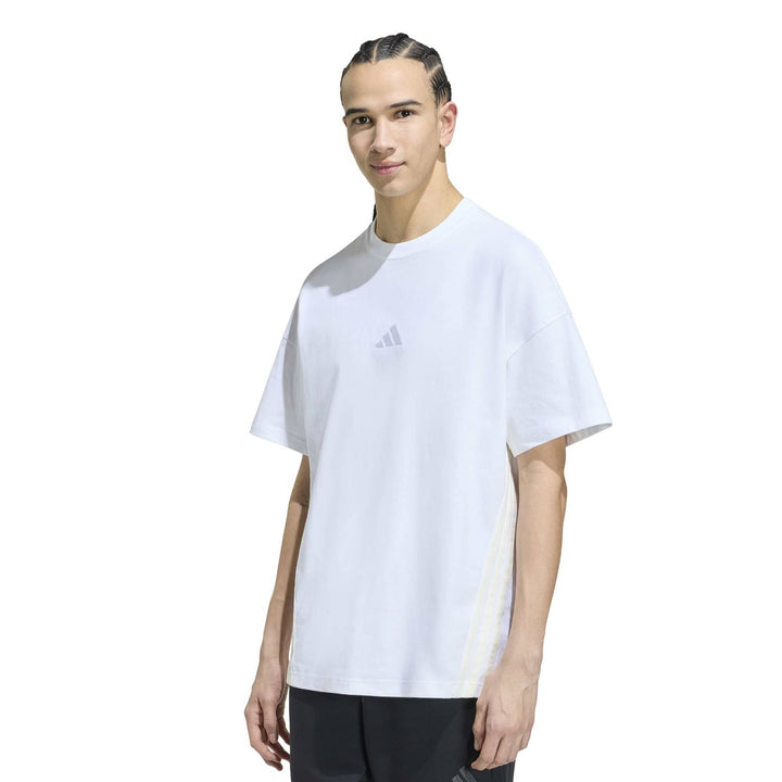 adidas M Ak 3S Tee Lo - white/owhite