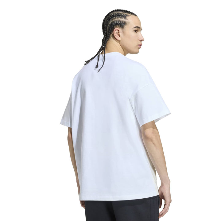 adidas M Ak 3S Tee Lo - white/owhite
