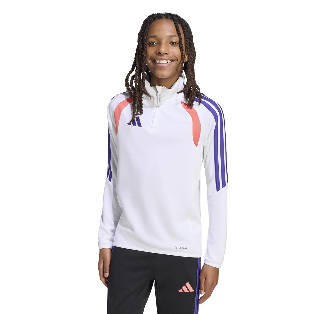 adidas Tiro26L Tr Topy - white/purpur/semtur