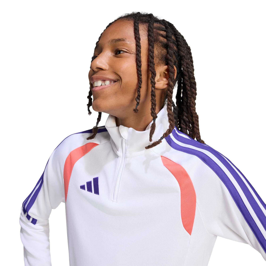 adidas Tiro26L Tr Topy - white/purpur/semtur