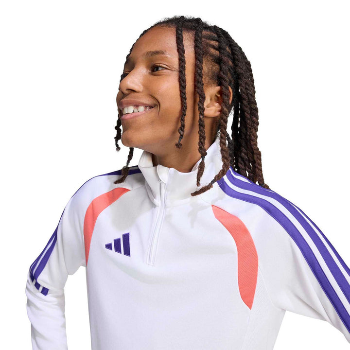 adidas Tiro26L Tr Topy - white/purpur/semtur