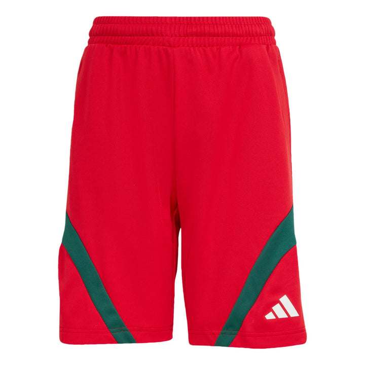 adidas J Hot Sho - betsca/white/drkgrn