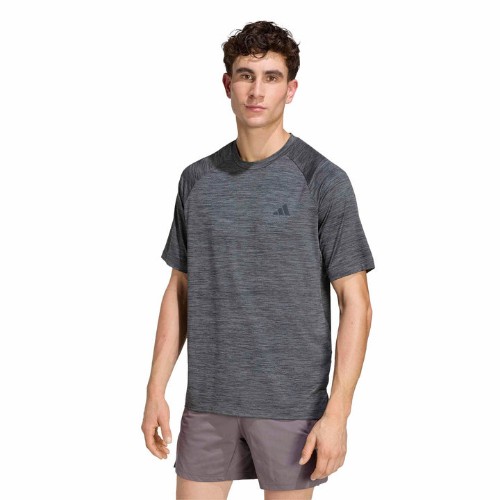 adidas Techess Tee - black/grefiv