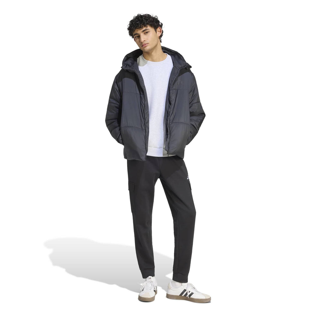 adidas M Ess Bts Puf J - black