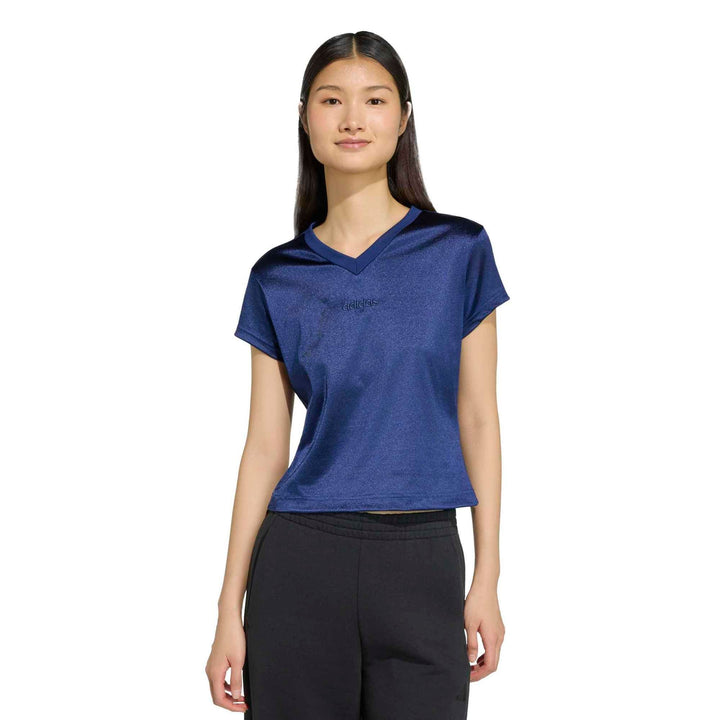 adidas W Sat Tee - dkblue