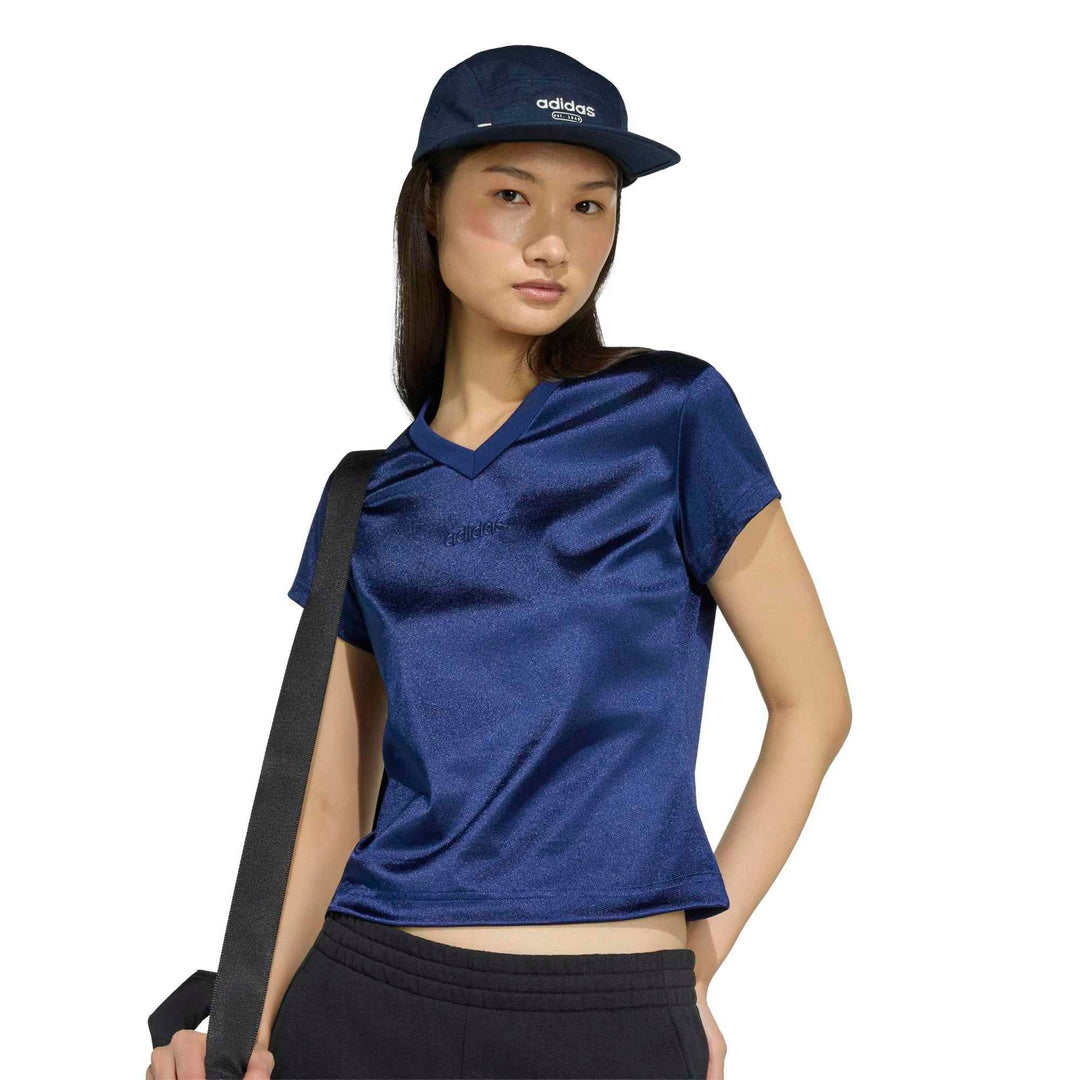 adidas W Sat Tee - dkblue