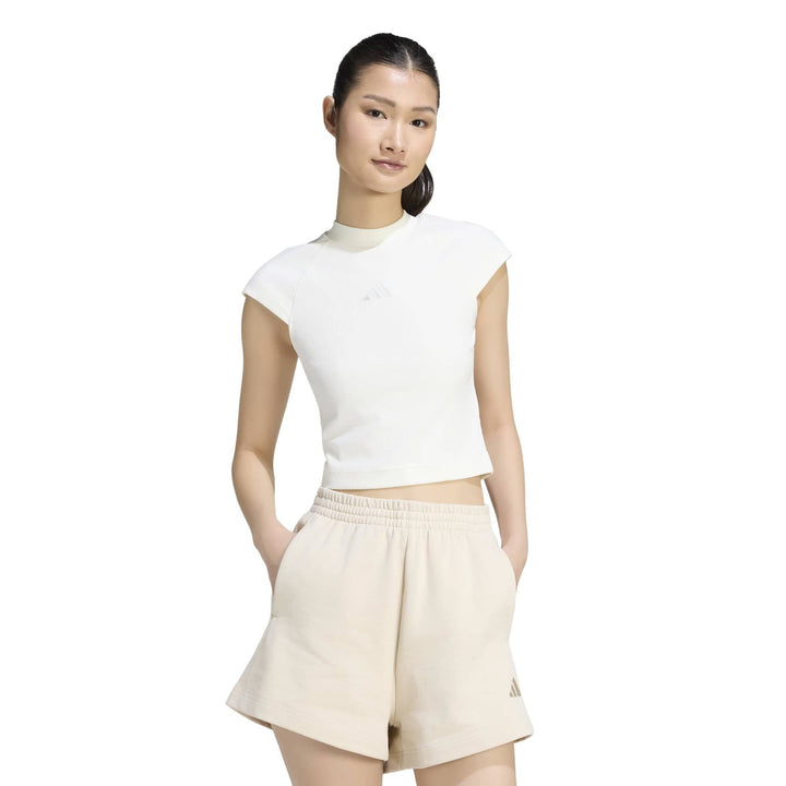 adidas W Ak Sl Rib Tee - owhite