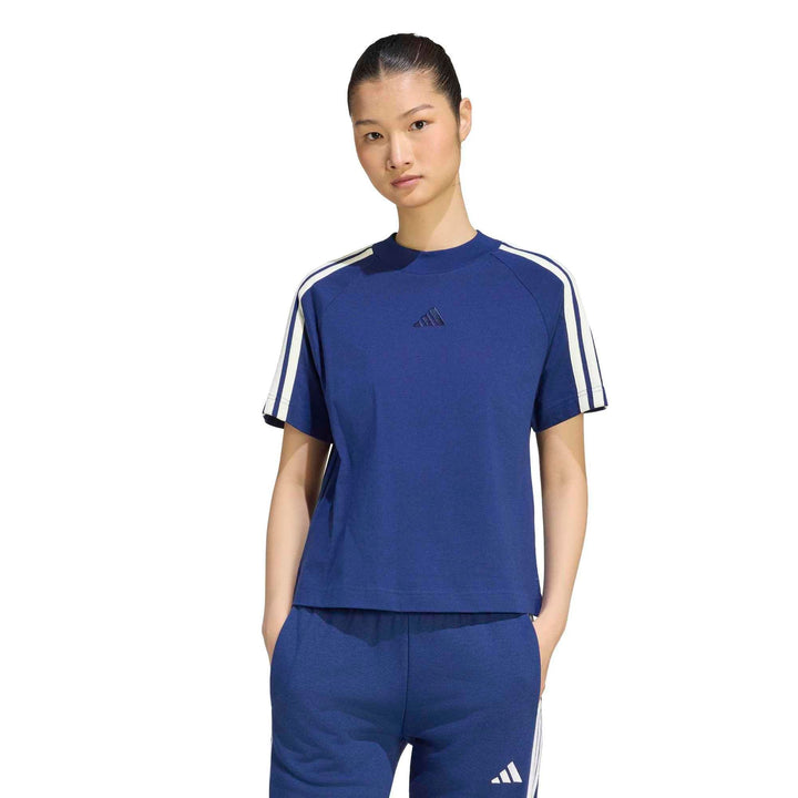 adidas W Ak 3S Tee - dkblue/owhite
