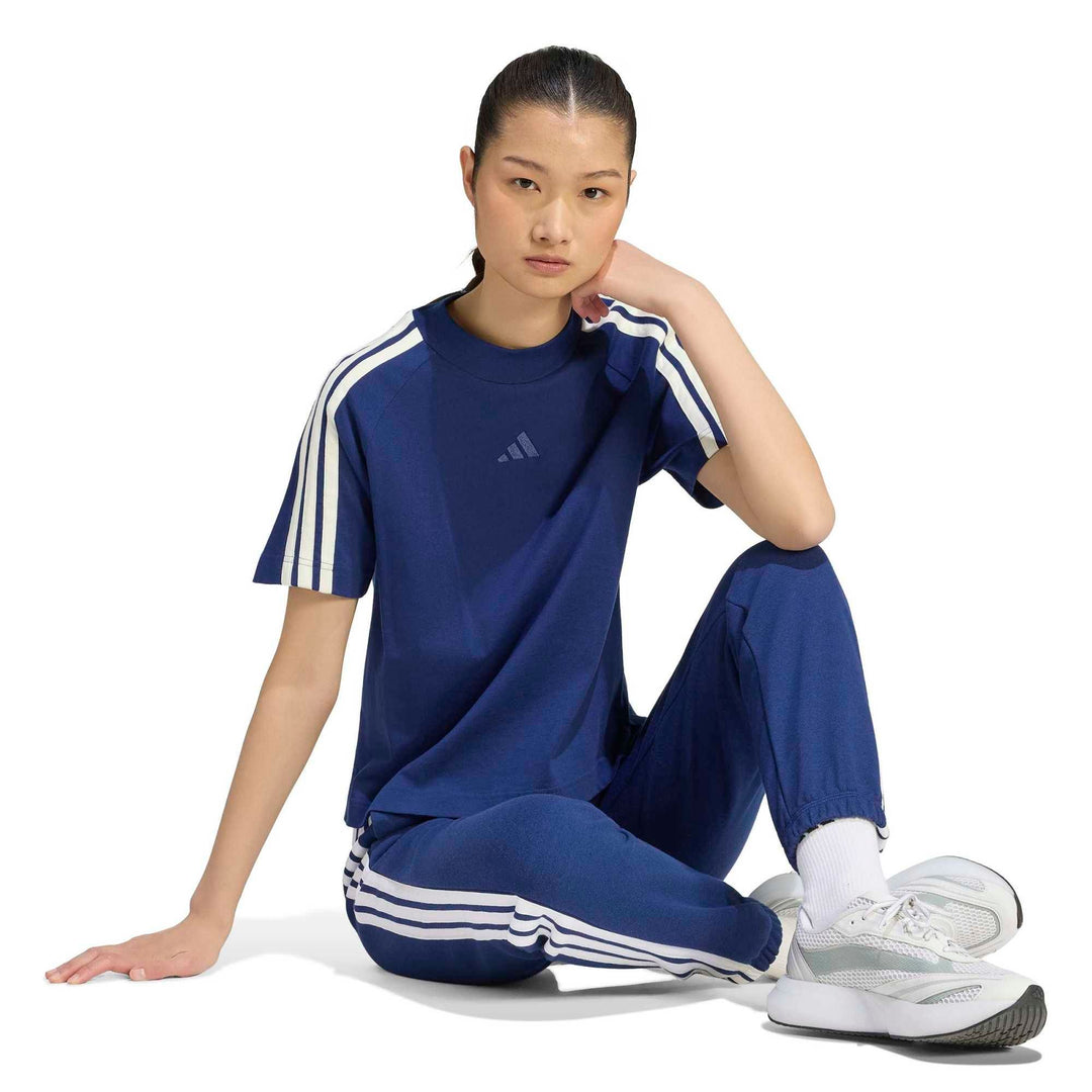 adidas W Ak 3S Tee - dkblue/owhite