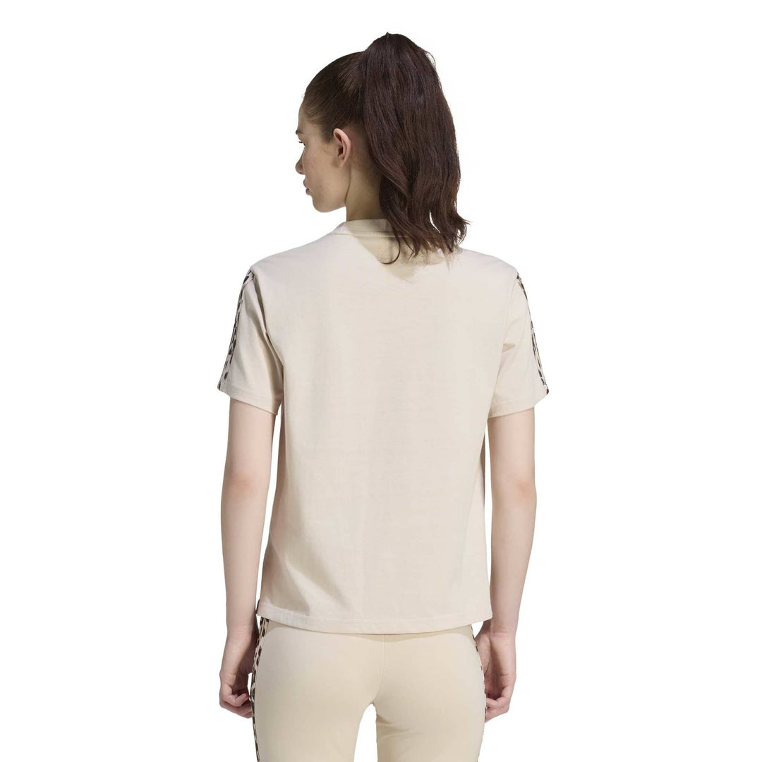 adidas W Aop 3S Sj Tee - crli/multco/crli