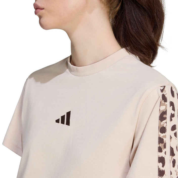 adidas W Aop 3S Sj Tee - crli/multco/crli