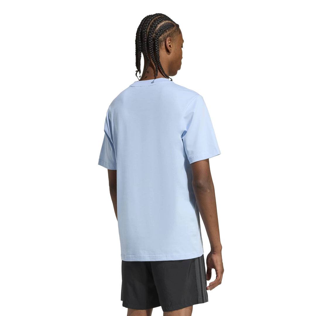 adidas M Lin Sj T - globlu/white