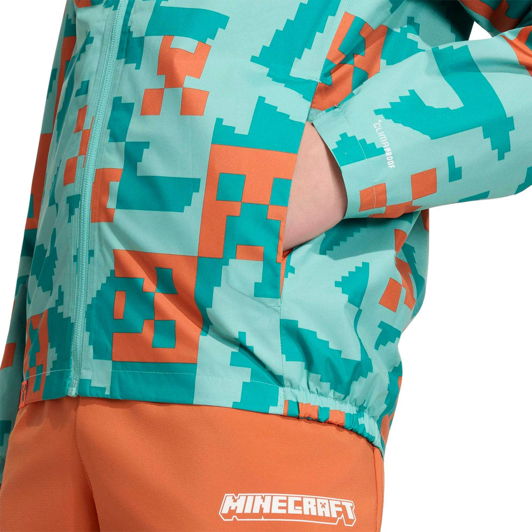 adidas K Mc Mt Rn Jacke - stfaoc/eqtgrn/foxora