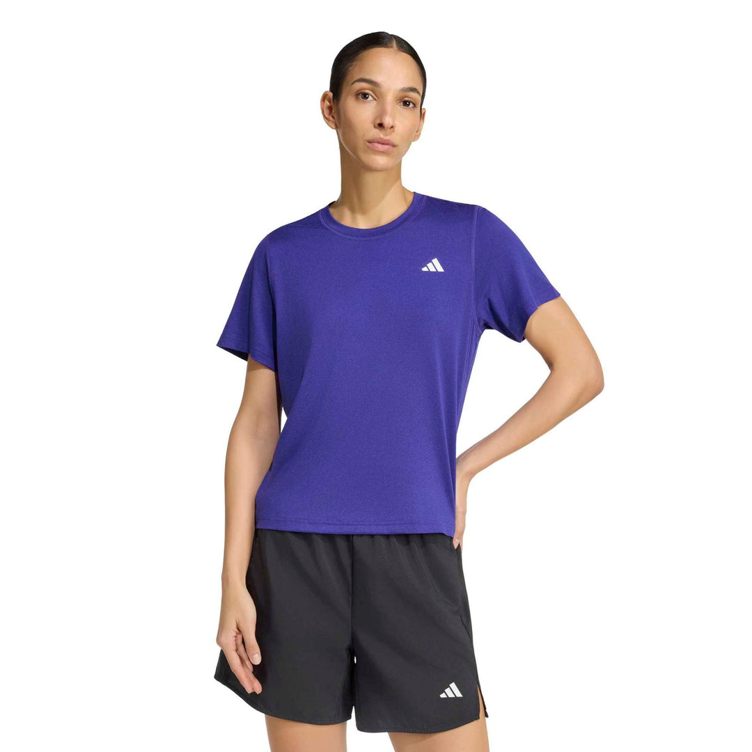 adidas We Min Crew Tee - purpur