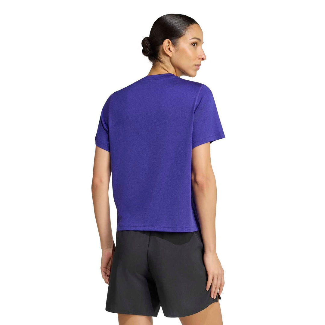 adidas We Min Crew Tee - purpur