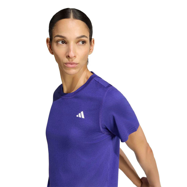 adidas We Min Crew Tee - purpur