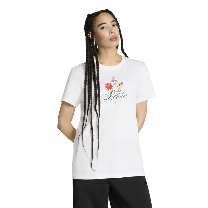 adidas Floral L T - white