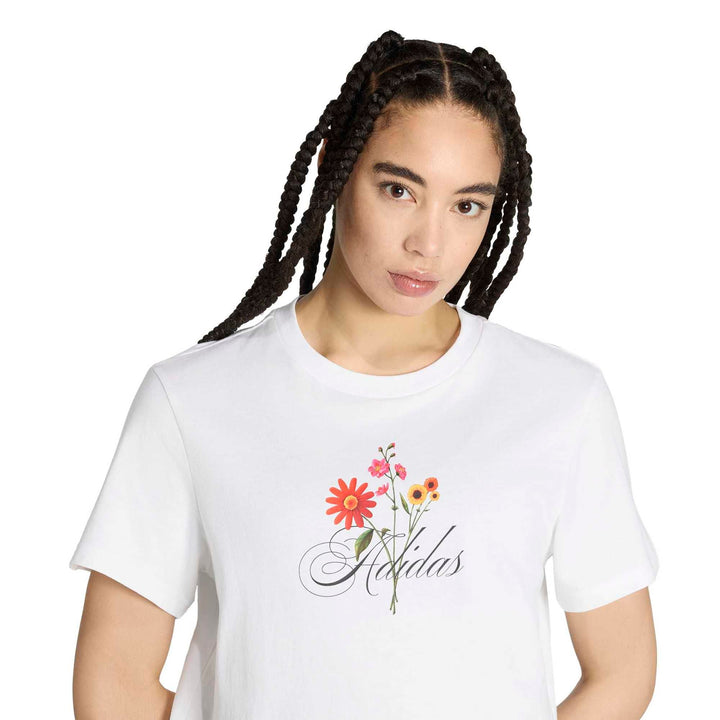 adidas Floral L T - white