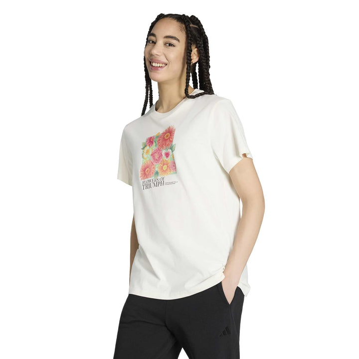 adidas Floral L T 2 - owhite