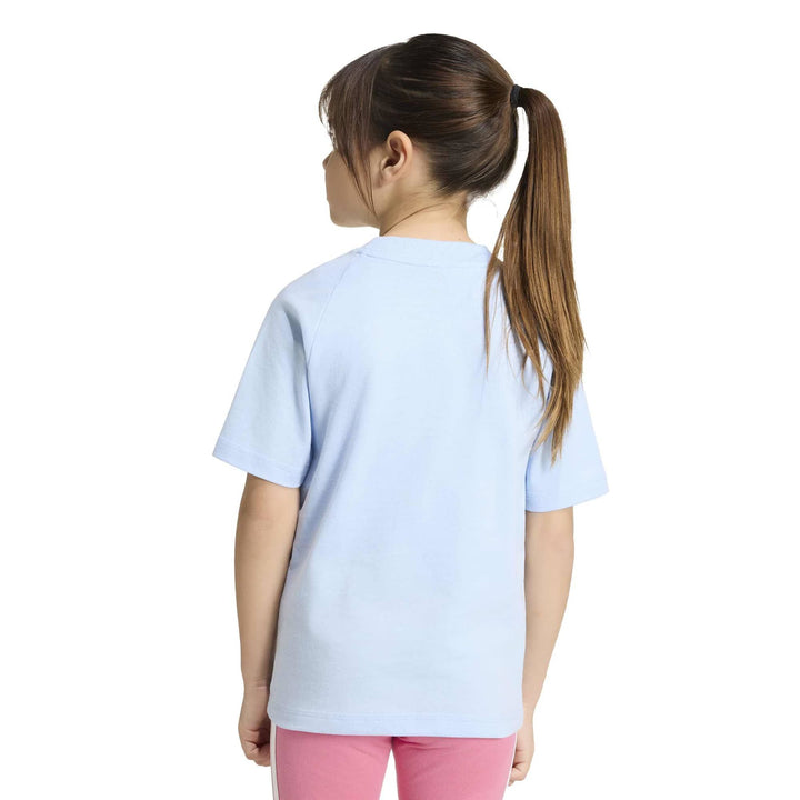 adidas Lk Lin Tee 160 - globlu/white