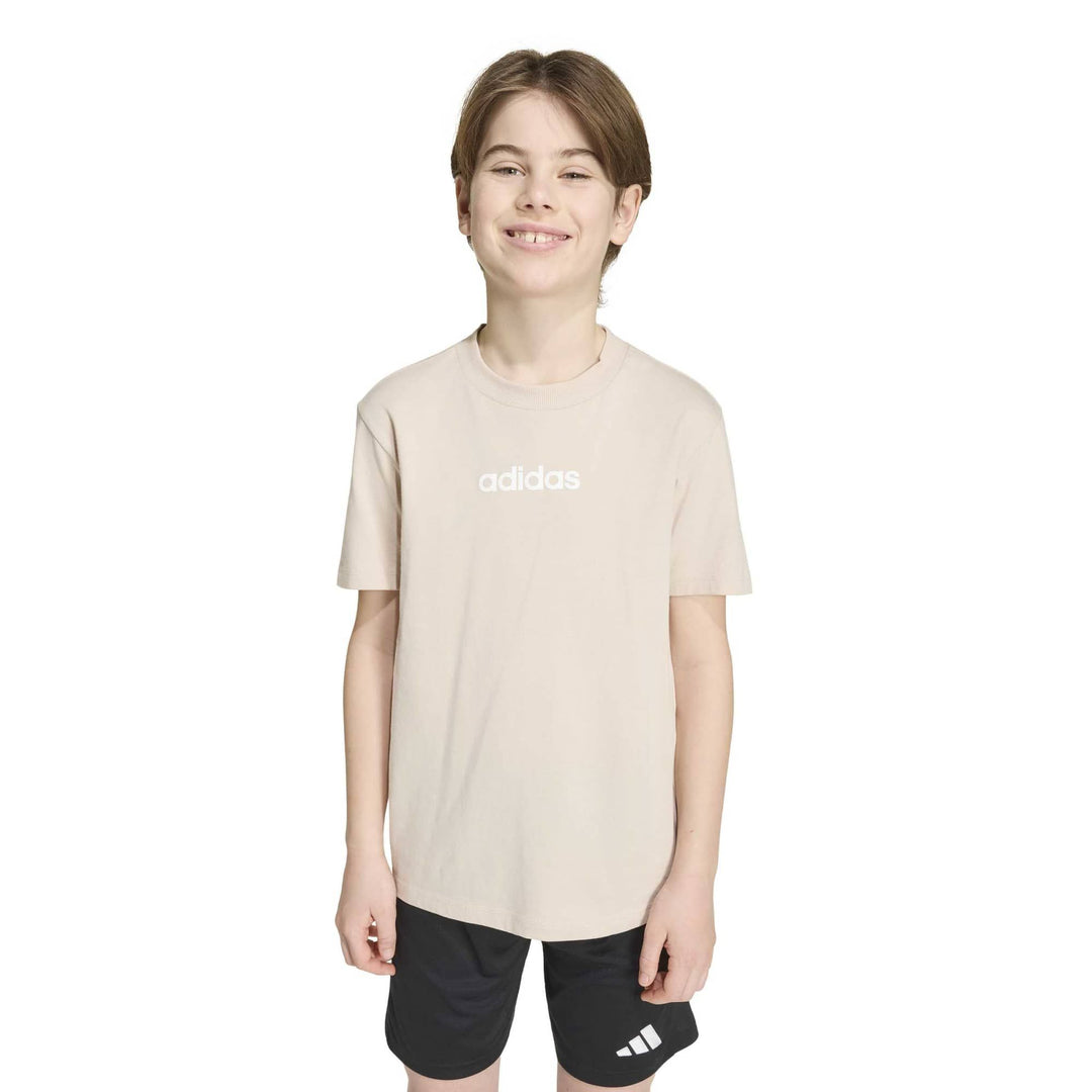 adidas J Lin Tee 160 - crli/white
