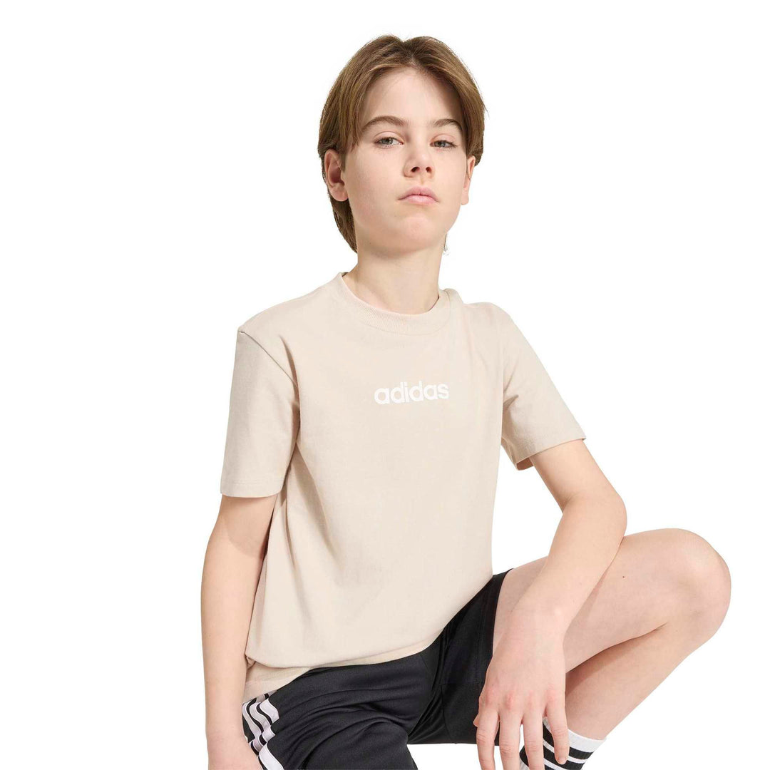adidas J Lin Tee 160 - crli/white