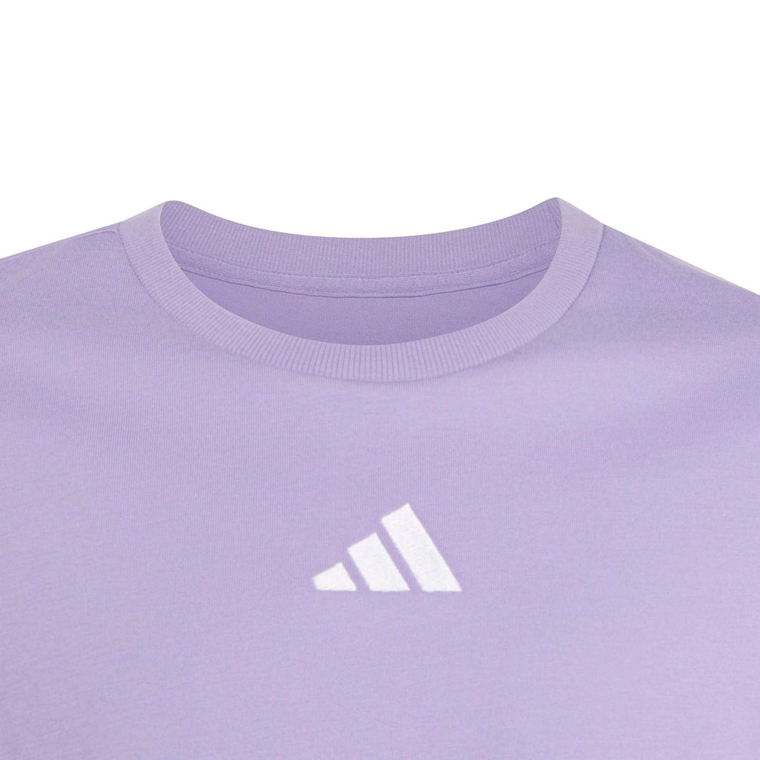 adidas Jg 3S Baby Tee - maglil/white