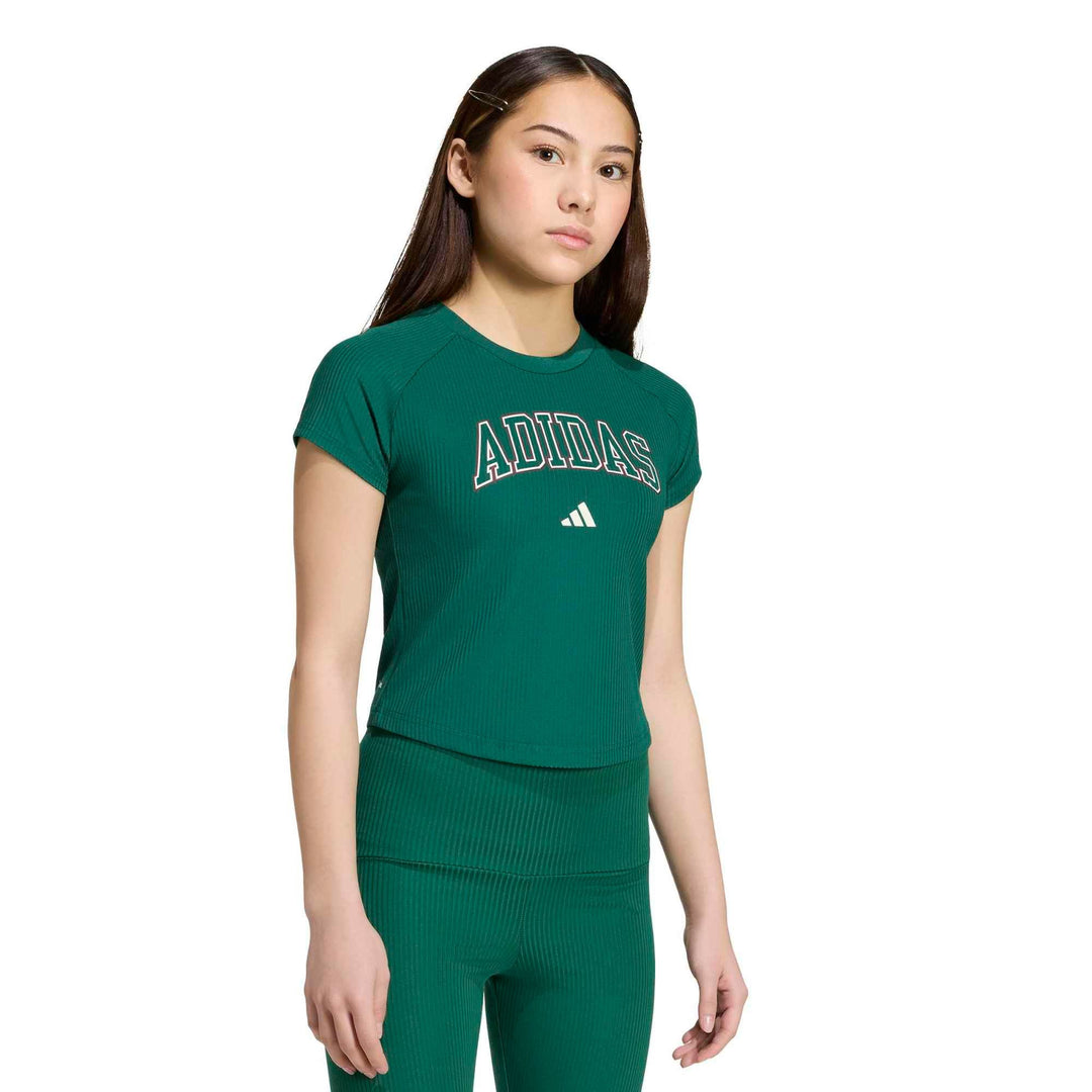adidas Jg Clgt Shirt - cgreen/white
