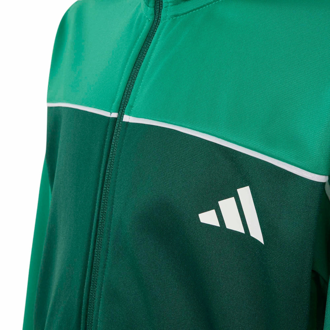 adidas J Cp Tr Ts - cgreen/white/cougrn