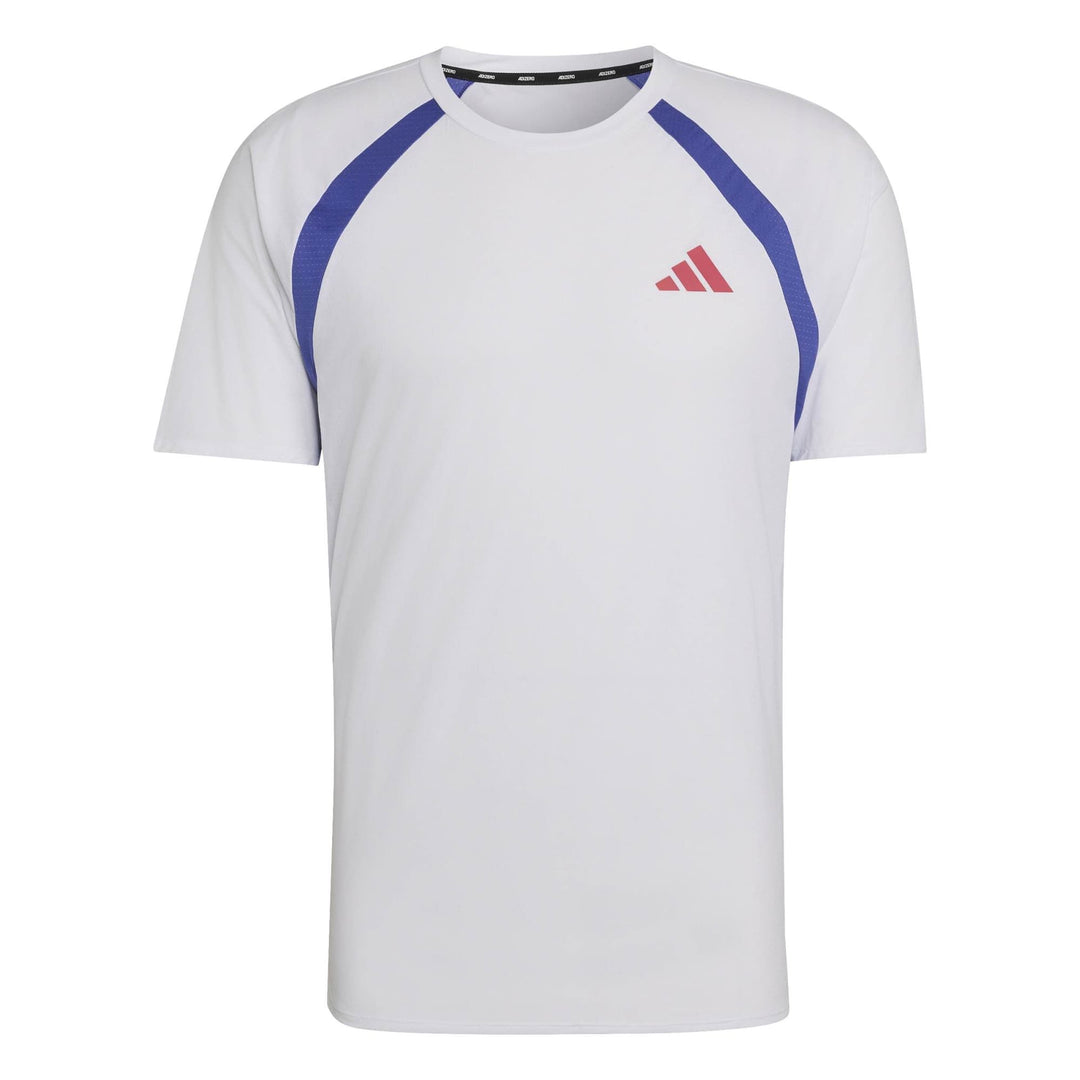 adidas Adizero A Tee M - white/dualin