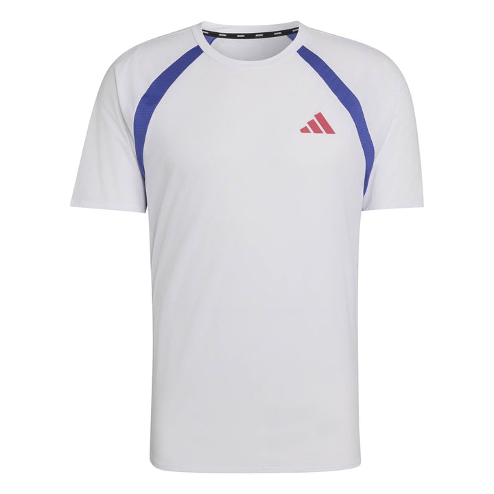 adidas Adizero A Tee M - white/dualin