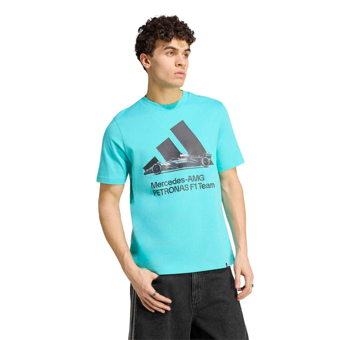 adidas Mer Gfx Tee 05M - semiru/black
