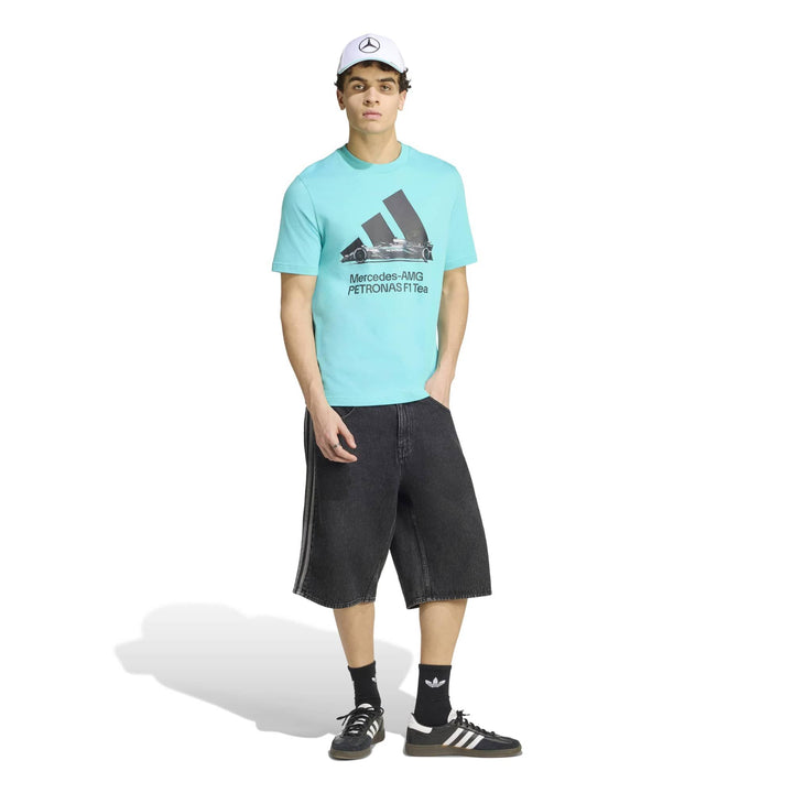 adidas Mer Gfx Tee 05M - semiru/black